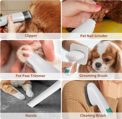 7-in-1 Pet Grooming Vacuum