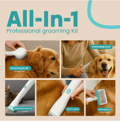 7-in-1 Pet Grooming Vacuum